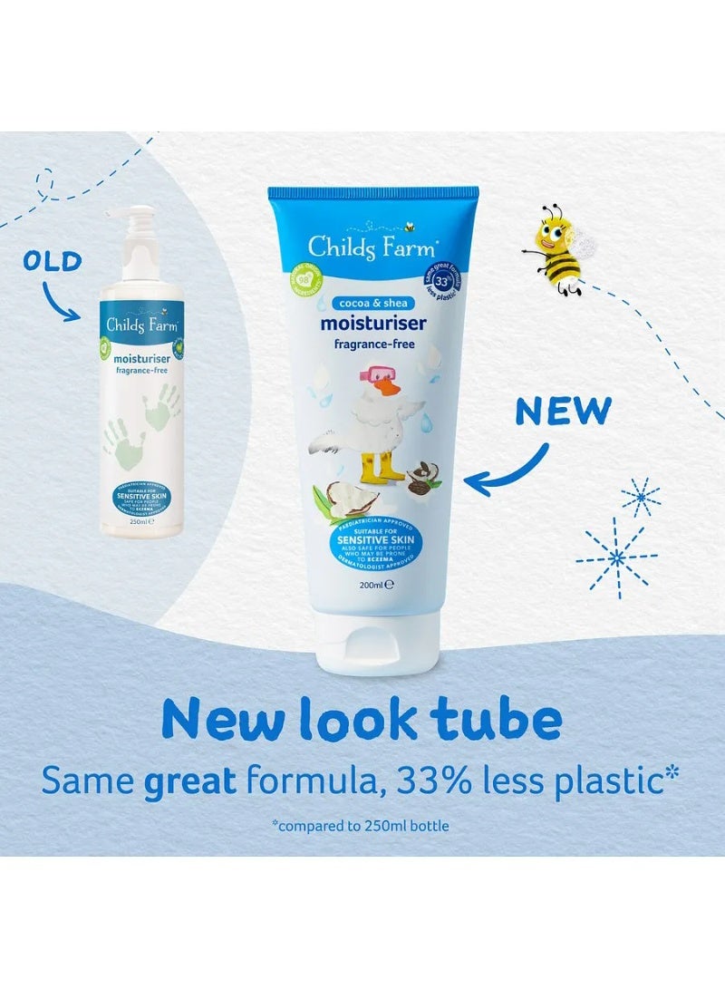 تشايلدز فارم مرطب للأطفال خالي من العطور بزبدة الكاكاو والشيا يرطب ويغذي بشرة الطفل 200 مل - Image 5