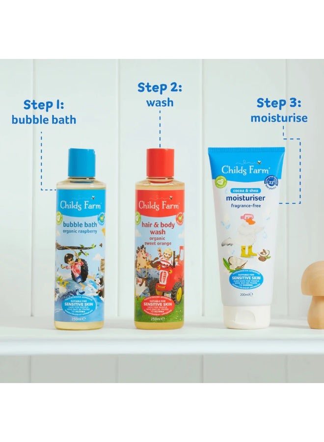 تشايلدز فارم مرطب للأطفال خالي من العطور بزبدة الكاكاو والشيا يرطب ويغذي بشرة الطفل 200 مل - Image 4