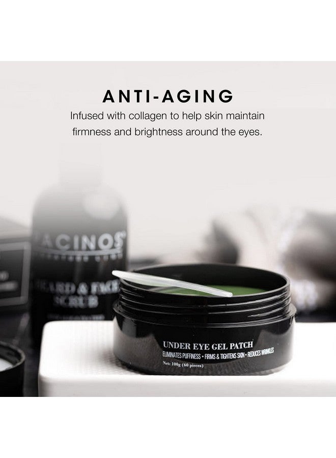 باتشينوس رقع جل تحت العين تقضي على الانتفاخ وتنعم التجاعيد وتفتح الظلام تحت العين وتشد البشرة مع فيتامين E وB5 وتعزز الكولاجين العضوي 60 قطعة - Image 3