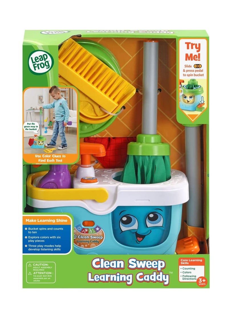 LeapFrog Clean Sweep Mop & Basket - Image 1