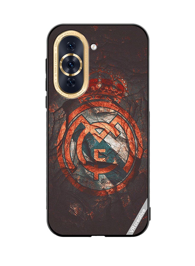 VR CREATIVE Protective Case Cover For Huawei Nova 10 Real Madrid Cake Design Multicolour - Image 1