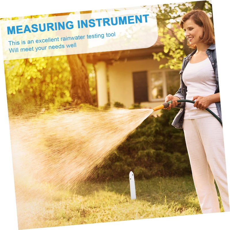 3Pcs Plastic Rain Gauge Outdoor Accurate Measurement Tool Easy to Read for Garden Lawn - Image 5