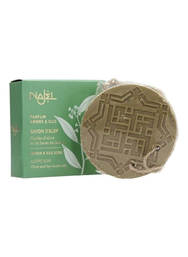 najel Aleppo Amber And Oud Soap