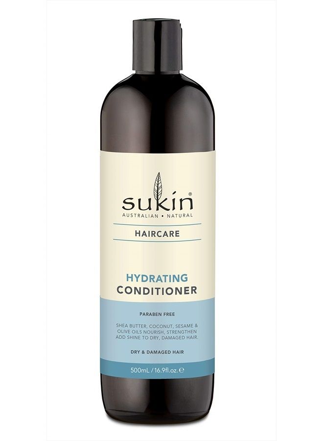 Sukin Hydrating Conditioner, Dry & Damaged Hair, 16.9 Fl Oz - Image 1