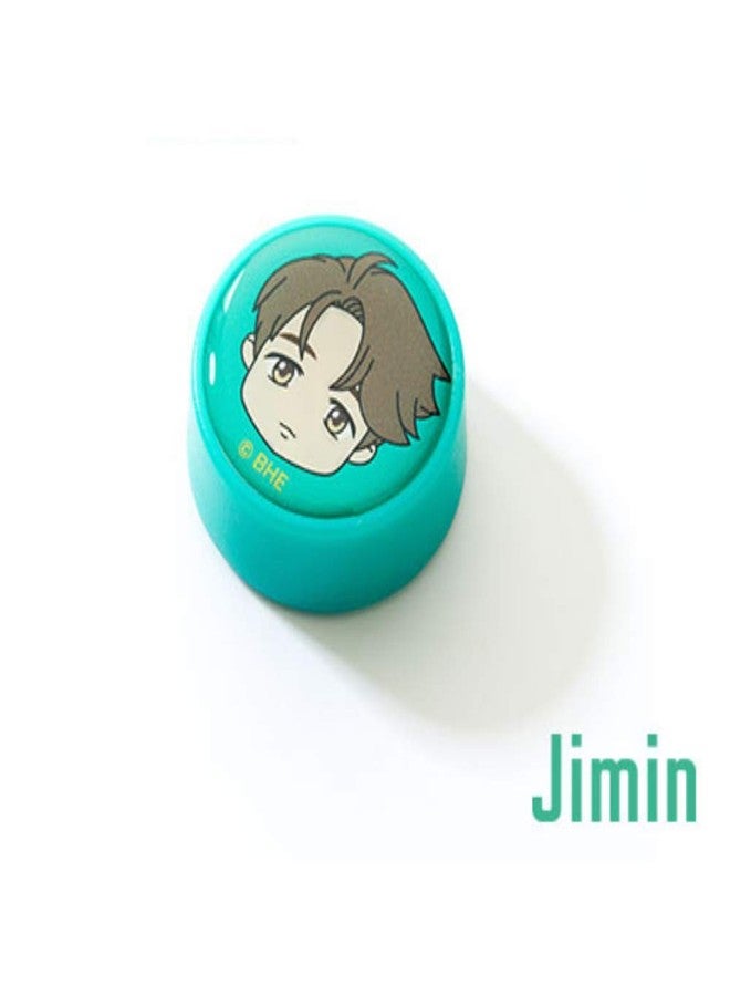 BTS [BTS Official Merchandise] Fans Gift - K-Pop Idols Goods - BTS Character Figure Toothbrush with Convenient Magnetic Holder (Jimin - Image 3