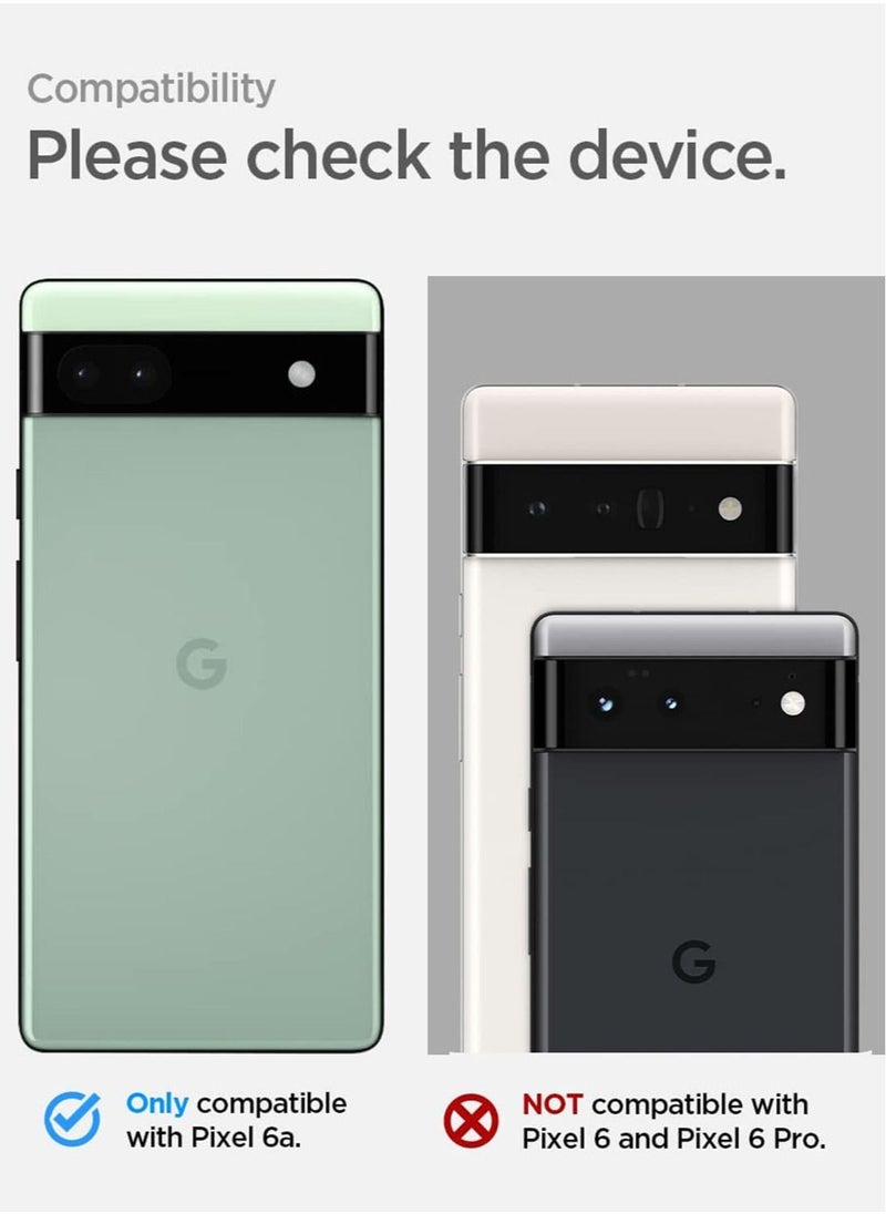 Spigen - غطاء حماية Tough Armor لهاتف Google Pixel 6a (2022) مع رغوة شديدة التأثير - أخضر داكن - Image 1