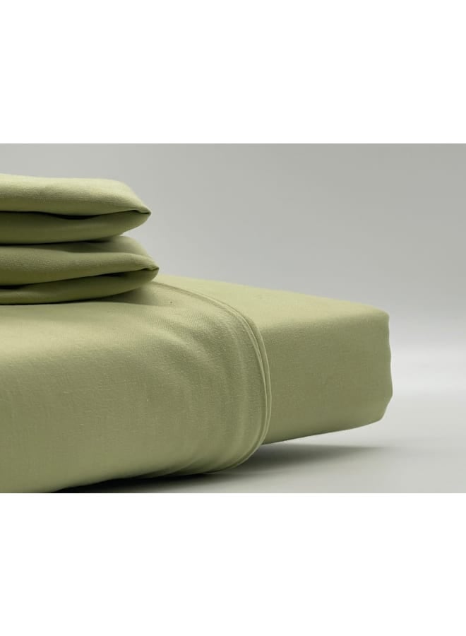 موني هوم طقم سرير بركال 3ق 
زيتوني - Image 1