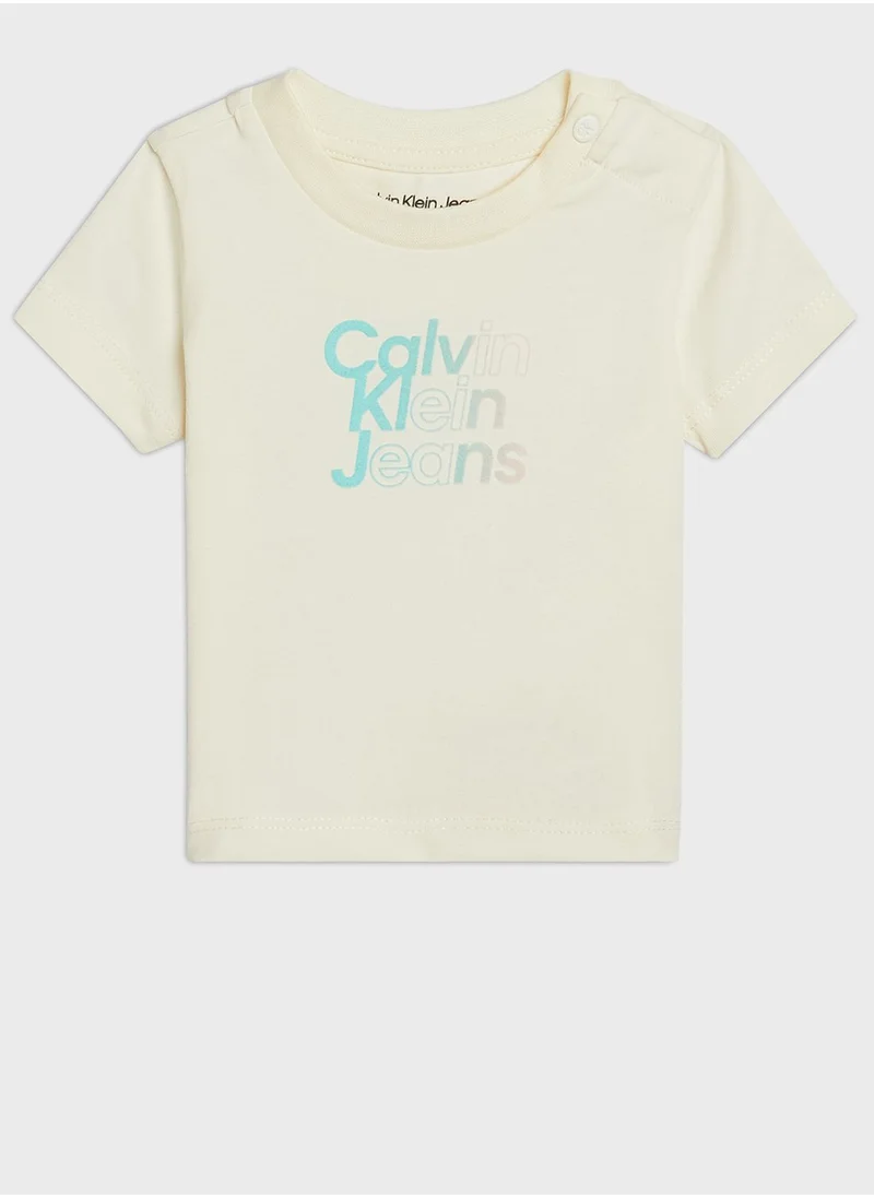 Calvin Klein Jeans Kids Gradient Logo T-Shirt