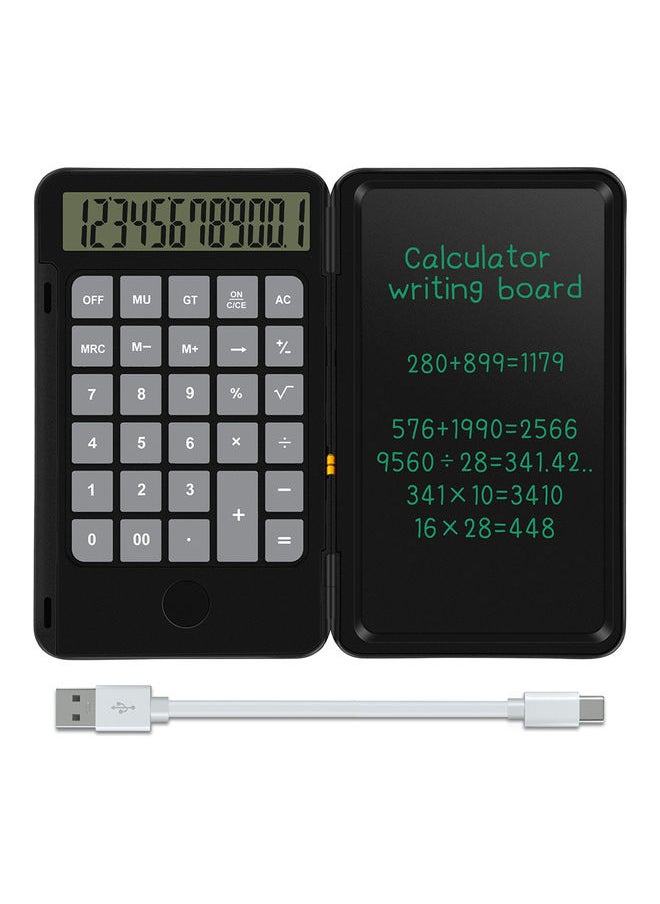 NIBEMINENT - USB Calculator Writing Board Black - Image 1