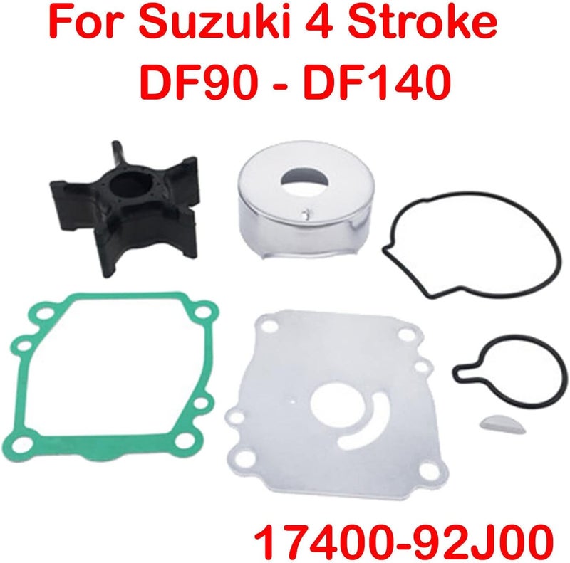 MARKGOO 17400-92J00 Water Pump Impeller Repair Kit for Suzuki Outboard 90-140 HP - Image 3