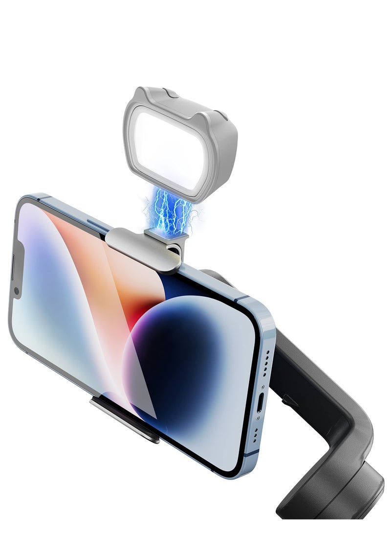 Barakah OM Fill Light for DJI OSMO Mobile 6/OM 5/OM 4/OM SE/Insta360 Flow with Three Modes and Adjustable Brightness, Portable Magnetic Mini  LED Insta360 Flow, Video Recording - Image 1