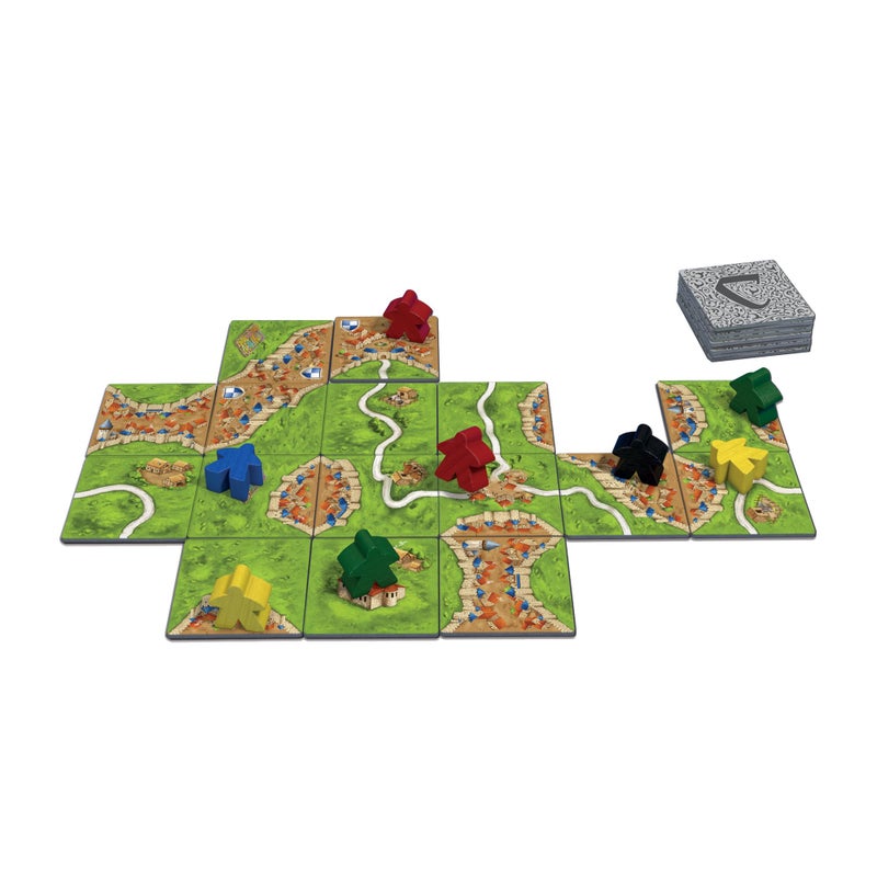 Z-Man Games Carcassonne Board Game (BASE GAME) | Board Game for Adults and Family | Strategy Board Game | Medieval Adventure Board Game | Ages 7 and up | 2-5 Players | Made by Z-Man Games  - Image 3