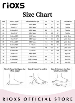 RIOXS Girls Princess Shoes Mary Jane Dance Flats Low Heel Soft Sole Shoes With Bowknot  - Image 2