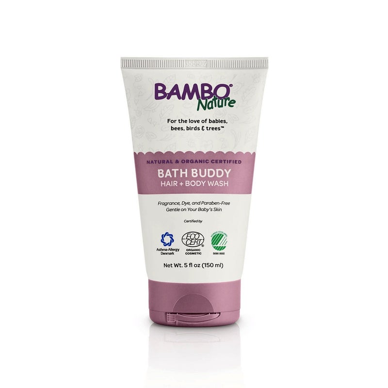 Bambo Nature Bath Buddy Hair & Body Wash, 5 fl oz Tube, 1 Count - Image 1
