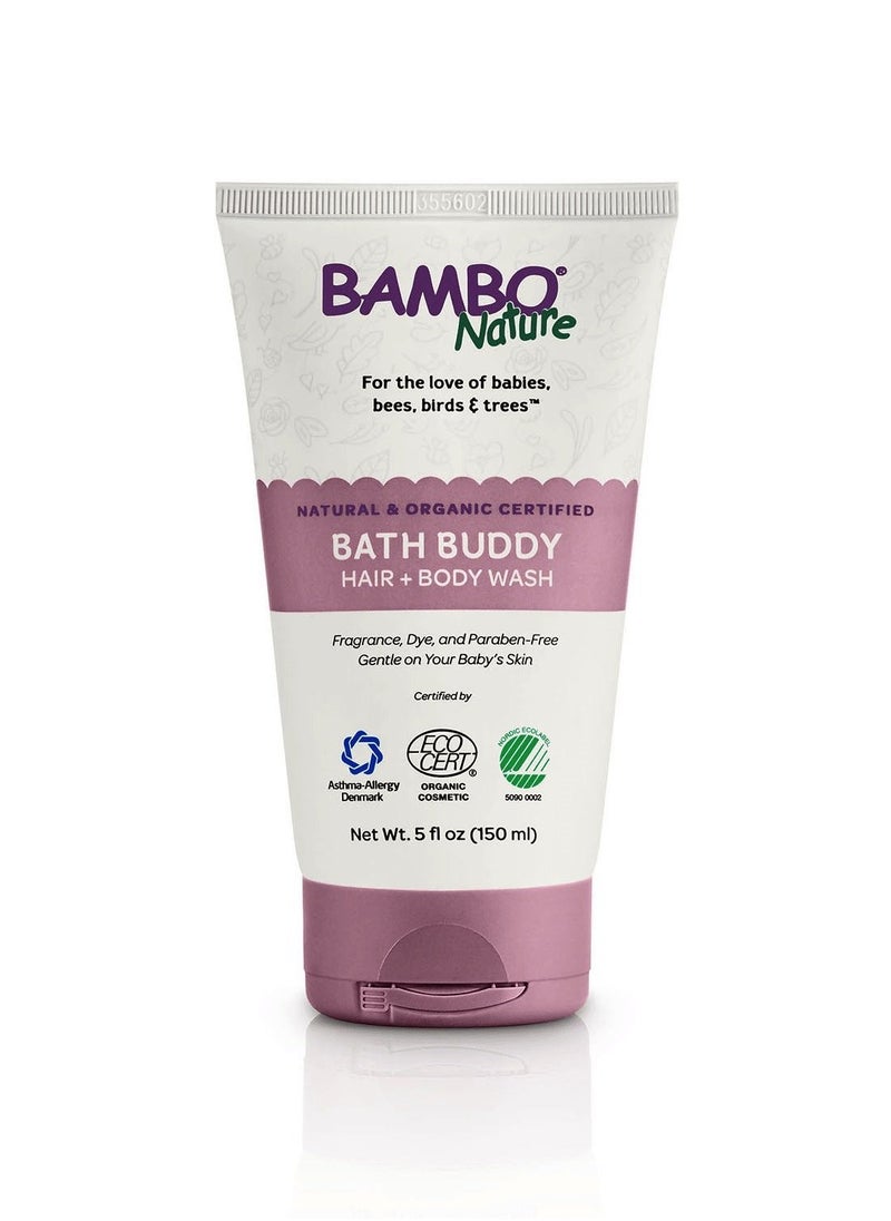 BAMBO NATURE Bambo Nature Bath Buddy Hair & Body Wash, 5 fl oz Tube, 1 Count  - Image 1