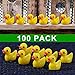 EKisemio 100 Pcs Mini Resin Ducks Bulk Tiny Ducks Set for Potted Miniature Decoration Garden Dollhouse Cake Decoration DIY Slime Kit Craft Charms Party Toys - Image 2