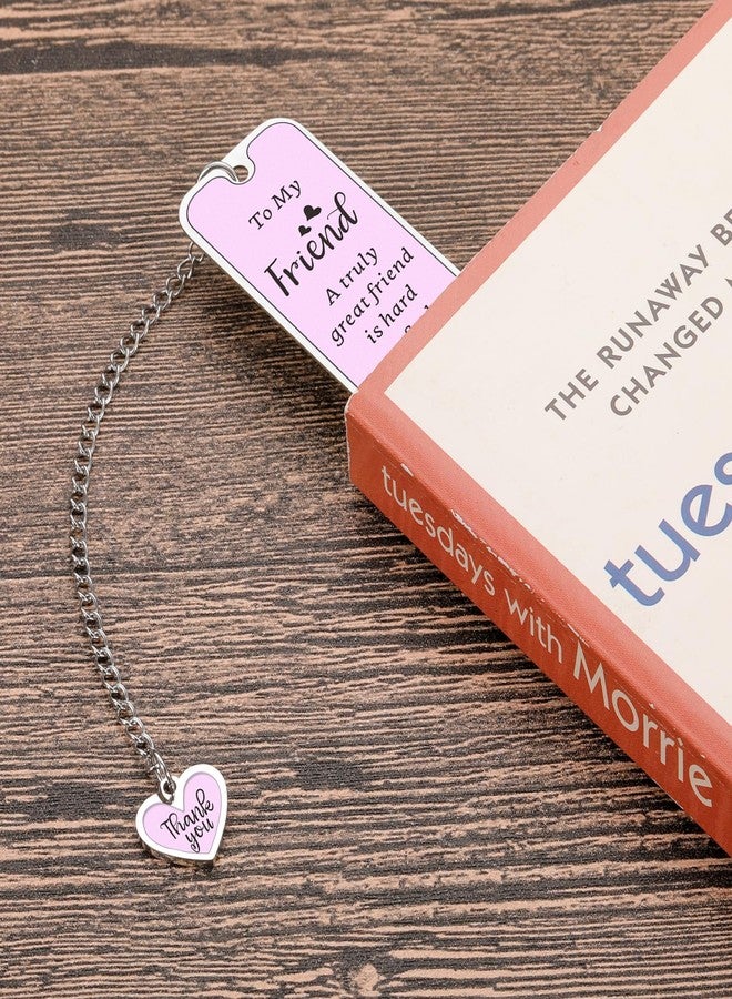Fleure Esme Friendship Gifts for Women Purple Bookmark for Book Lovers Best Friend Birthday Gifts for Women Soul Sister Friendship Bookmarks for Reading Woman Long Distance Friendship Reader Book Club Present - Image 4