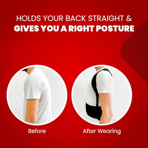 Dr. Ortho Dr.Ortho Posture Corrector Belt For Back & Shoulder, Back Support Belt For Men & Women, Back Straightener Brace For Spine & Body Posture Correction (Small) - Image 5