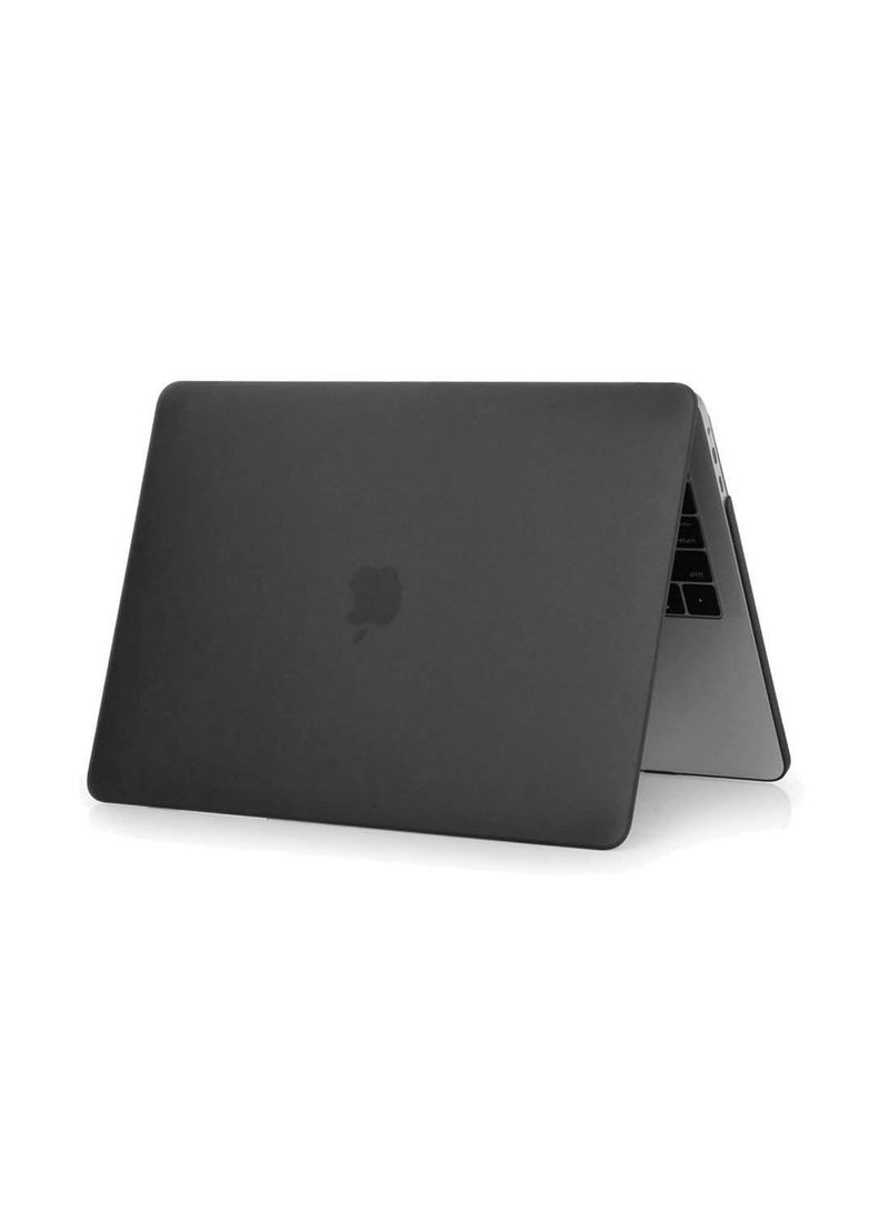 Loquat Hard Shell Case Cover For Apple Macbook Pro 13-Inch Black - Image 1
