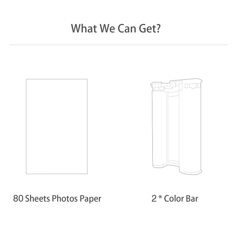 Xiaomi Mijia Photo Printing Paper 80pcs 6-inch 148x100MM Glossy 80 Sheets Photos Picture Paper High Gloss Surface Quick Dry Picture for Xiaomi Mijia Printer - Image 3