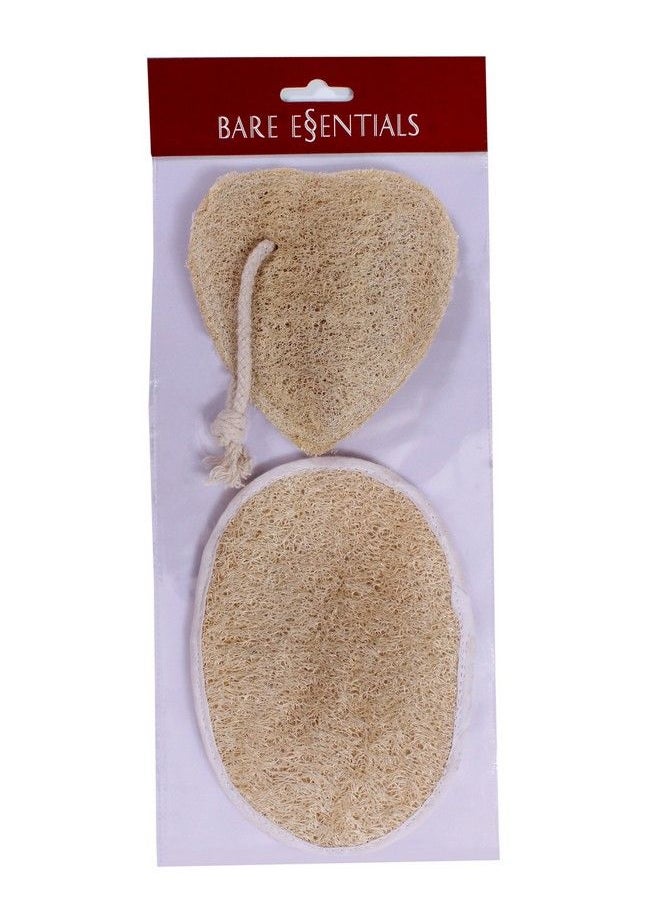 BARE ESSENTIALS Natural Loofahs Combo  - Image 1