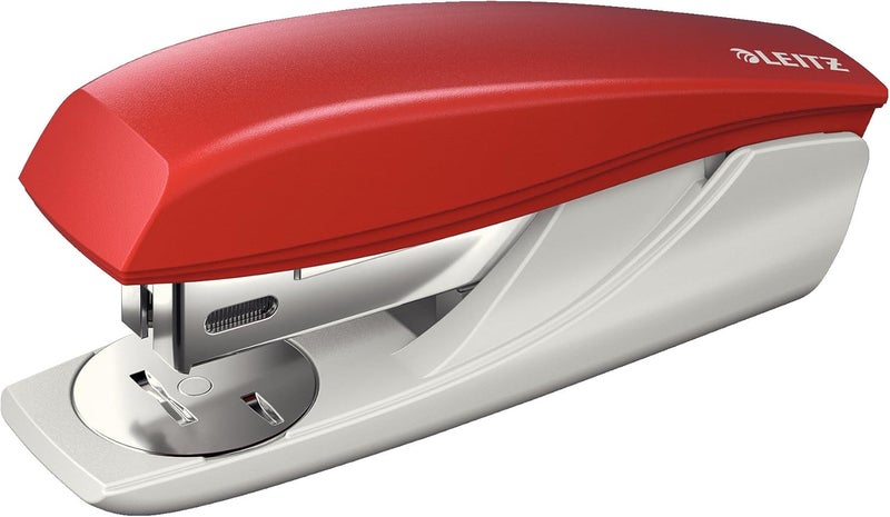 LEITZ NeXXt 55016025 Office Stapler Small 25-Sheet Capacity in Blister Packaging Red - Image 1