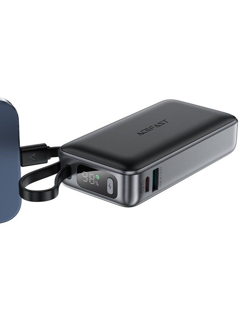 ACEFAST M7-10000 PD30W Power Bank with Cable with 2 Charging Ports Lightweight and High Quality - Image 5