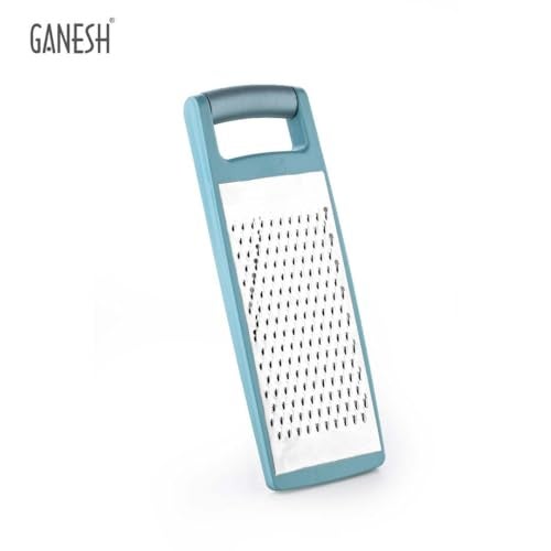 Ganesh Fine Stainless Steel Flat Vegetable Grater for Cheese, Potato, Carrot and Slicer with Non-Slip Base, Dishwasher Safe - Image 4
