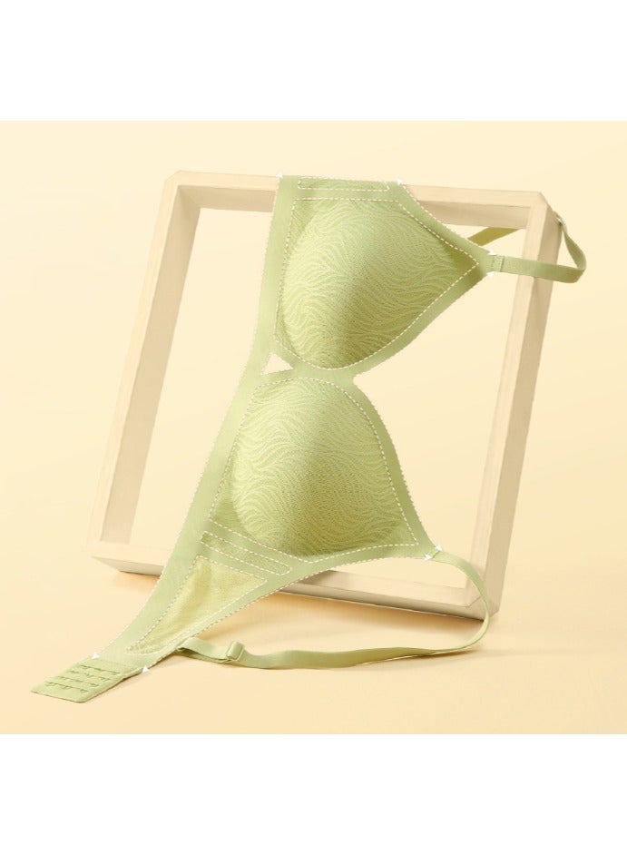 KUYING Comfortable Fit Traceless Bra with Water Drop Fixed Cup Gathering Sports Commuter Women's Underwear - Image 2