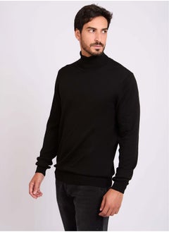 Men Regular Fit Pullover - Black - pzsku/ZCCFFF61A0F6425772D50Z/45/_/1729508084/d19c0e6b-e2ec-44f8-b7d6-01fdbbf7019b