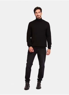 Men Regular Fit Pullover - Black - pzsku/ZCCFFF61A0F6425772D50Z/45/_/1739391146/0b9a0fd3-af07-4975-bdd2-9a12d0bc4a4c