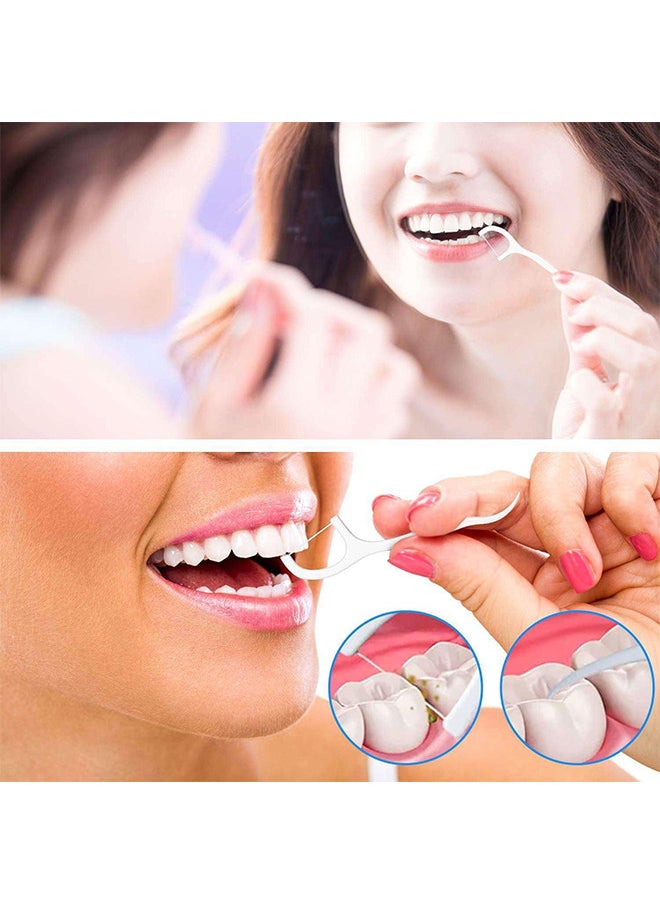Y-Kelin - Dental Floss Picks, 100 PCS Dental Floss Toothpick, Teeth Stick, Tooth Picks, Floss Picks, Teeth Cleaning, Professional Floss Sticks, Comfortable Toothpicks On Tight Teeth Clean - Image 1