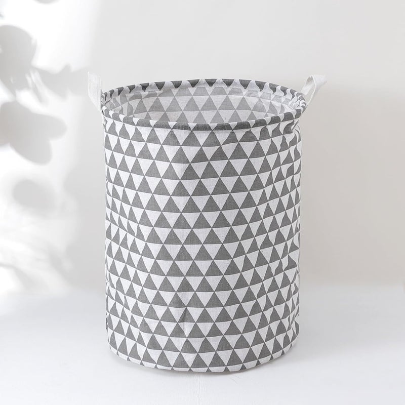Kuber Industries Kuber Industries Laundry Basket For Clothes|Foldable Laundry Hamper|Basket For Toys, Dirty clothes, Storage "45 LTR" (Grey) - Image 3