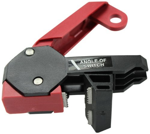 Accuform STOPOUT 120/240 Circuit Breaker Lockout (Double Pole) Bar Clamp, 1.5" x 3.33" x 1.75", Red, KDD161 - Image 4