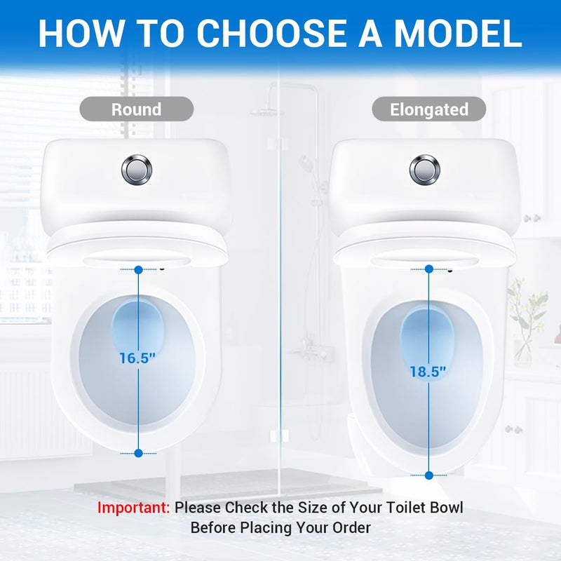 DryLabs Elongated Toilet Seat 18.5" - Soft Close, Durable PP Toilet Seat, Easy Installation & Removal, Fits Most Toilet Bowls - Image 4