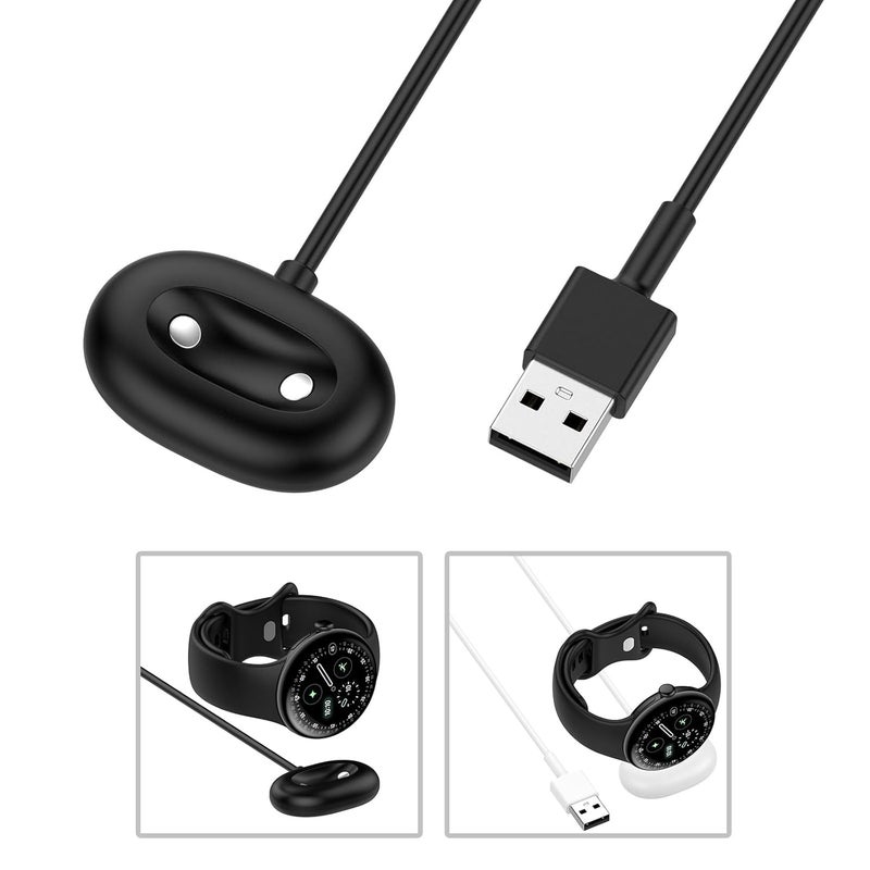 Efficient Connectors Smartwatch Quick Charging Cable Cord Wire Power Adapters Suitable for Wearable Wrist Device Auto Aligning Charging - Image 2