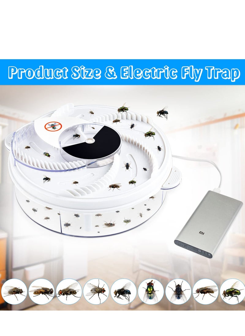 Generic Electric Fly Trap Fly Trap Pest Device Flying Insect Trap Automatic Indoor Fly Trap Fly Catcher Pest Control Traps Pest Reject Control Catcher Insect Repellents Tools  - Image 2