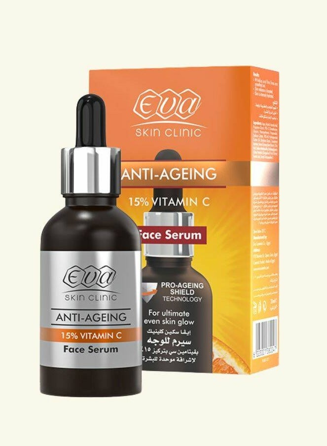 إيفا ايفا سكين كلينيك سيروم فيتامين سي للوجه 20 مل - Image 1