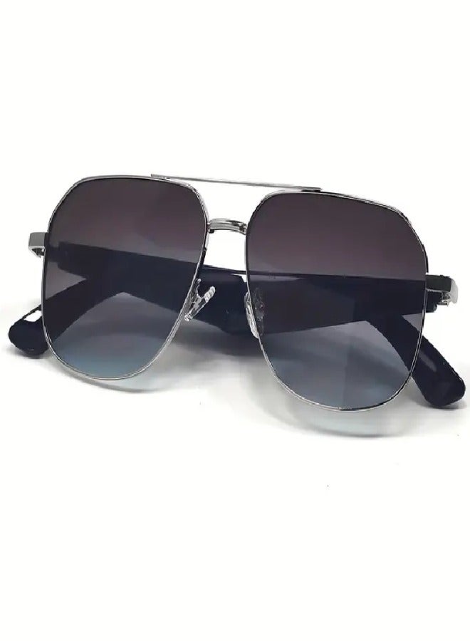 Smart Translator Glasses with Wireless Translation, Music & Recording Functions – Supports 118 Languages, Built-in Rechargeable Battery, Hands-Free Use for Home, Office, Business & Work - Black/Green Lens - Image 1