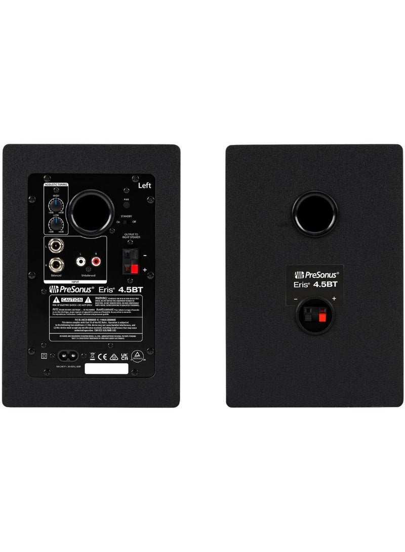 PreSonus Eris E4.5BT 50W 4.5″ Active Monitors – 2nd Gen (Pair) - Image 3