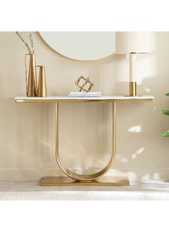 Home Box Palma Genuine Marble Top Console Table  - Image 2