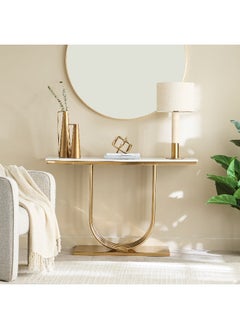 Home Box Palma Genuine Marble Top Console Table  - Image 5