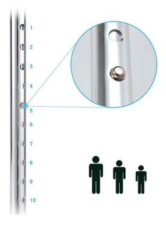 ماركة غير محددة عكازات من الألومنيوم بأربعة أرجل  - Image 3