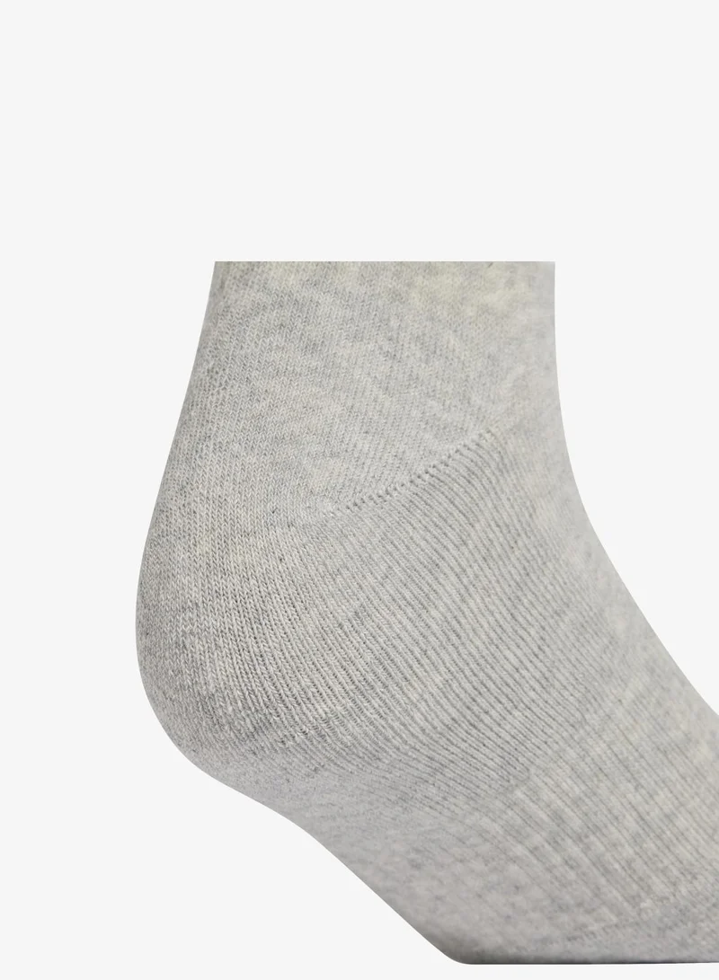 Adidas  3 STRIPES CUSHIONED SPORTSWEAR MID CUT SOCKS 3 PAIR PACK  | Best Price UAE
