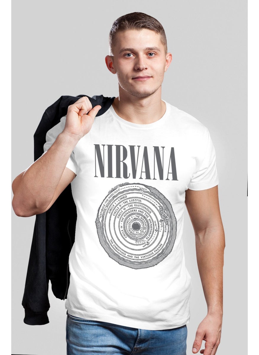 Circle Circle Nirvana White Men's T-Shirt - pzsku/ZCD00B378F05BD5FC457AZ/45/_/1731155329/ee2a718b-f907-4890-80f9-cdf7976ddd78