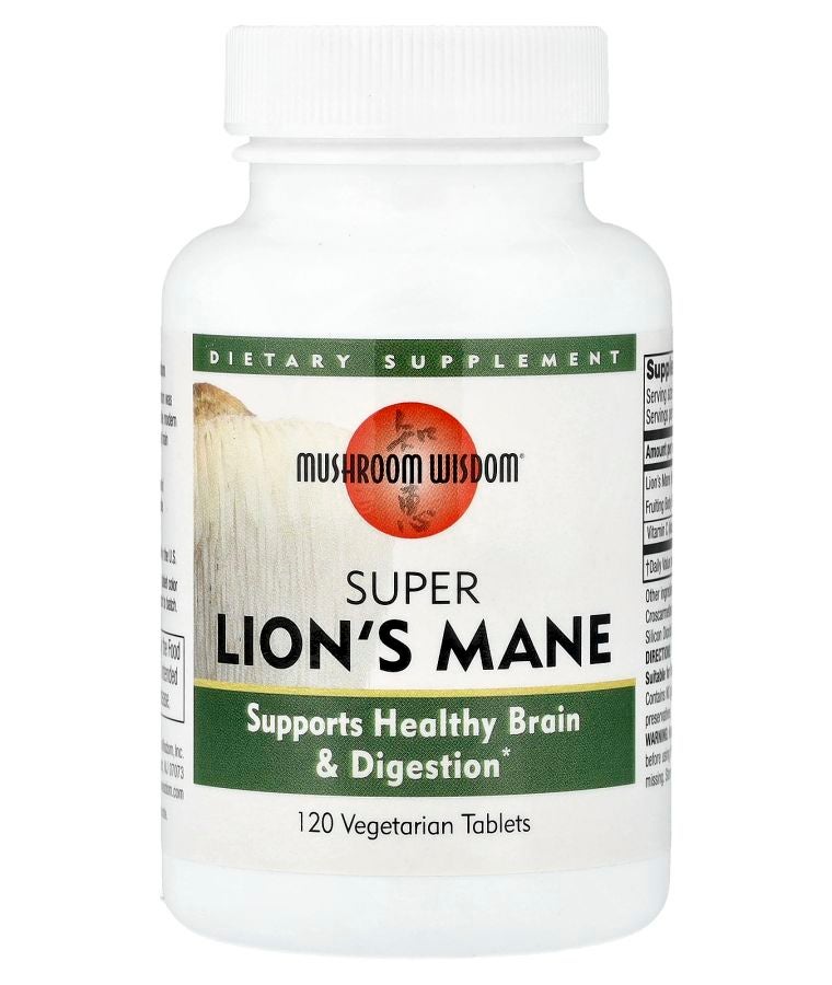 Super Lion's Mane 120 Vegetarian Tablets