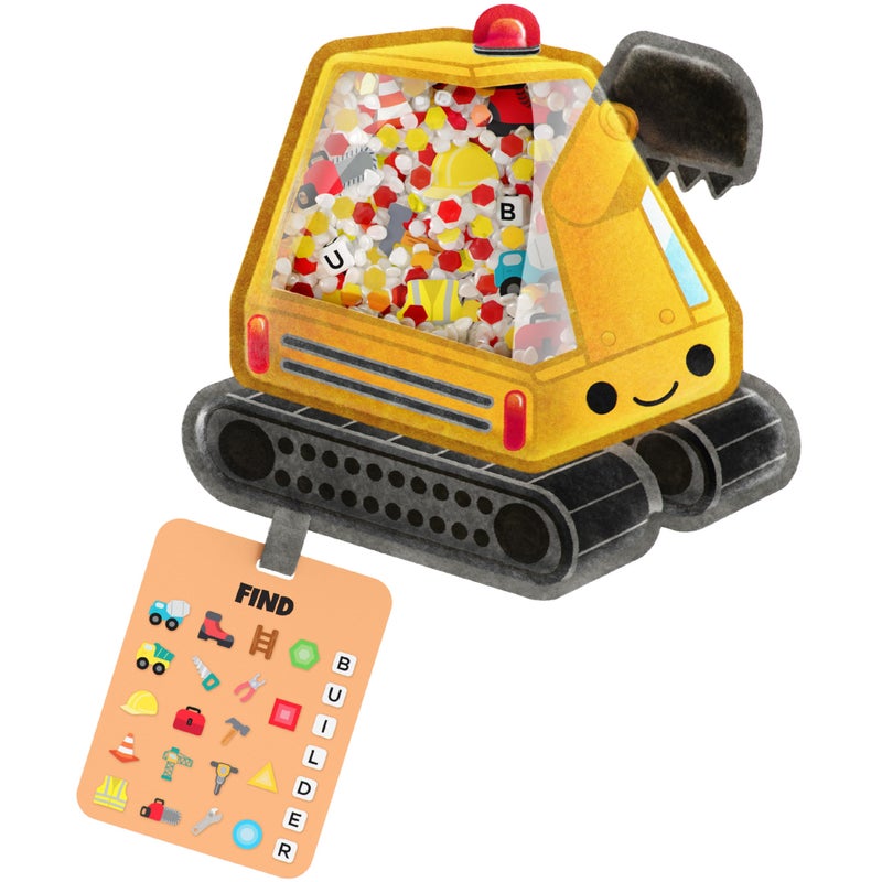 Vango BIZYBOO The Original Seek Find Plush Hidden Object Search Problem Solving Educational Matching Game for Kids 2 and Up Scoops - Image 3