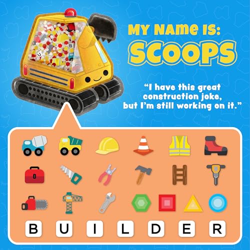 Vango BIZYBOO The Original Seek Find Plush Hidden Object Search Problem Solving Educational Matching Game for Kids 2 and Up Scoops - Image 5