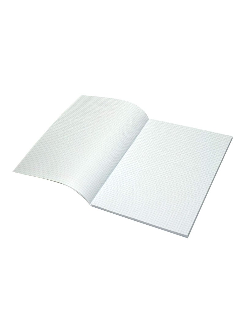 FIS دفاتر تمارين دولية، مربعة 5 مم، 160 صفحة، عبوة من 10 قطع، مقاس A4 - FSEB5A4INT80 - Image 3