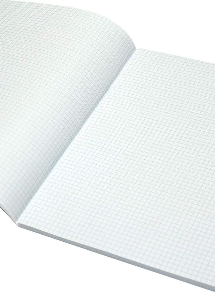 FIS دفاتر تمارين دولية، مربعة 5 مم، 160 صفحة، عبوة من 10 قطع، مقاس A4 - FSEB5A4INT80 - Image 2